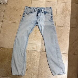 i jeans by Buffalo Men's Light Wash Straight Jeans